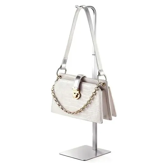 Josmimic Adjustable Purse & Banner Stand — Silver