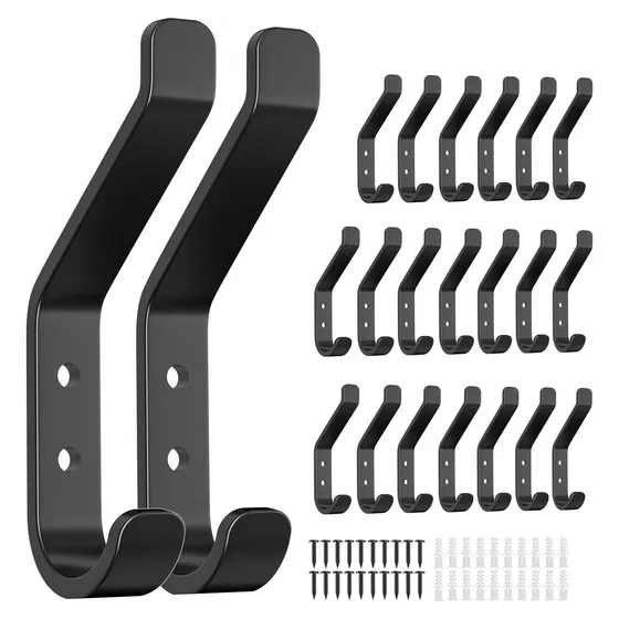 Josmimic Aluminum Coat Hooks, 10 kg