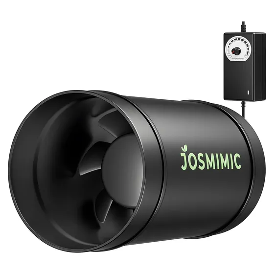 Josmimic Inline Duct Fan with Controller
