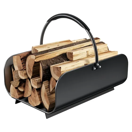 Josmimic Firewood Basket with Handles